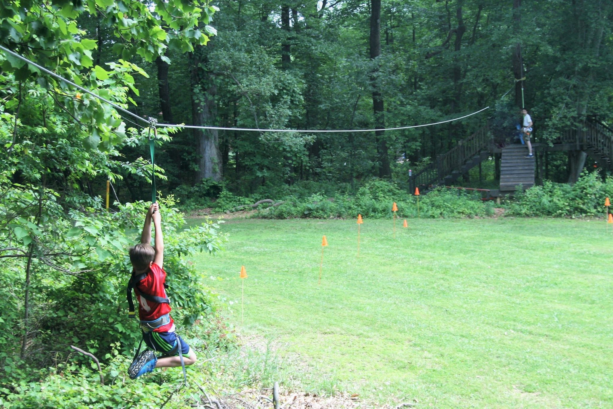 Buccaneer Zipline for Kids - Treehouse World